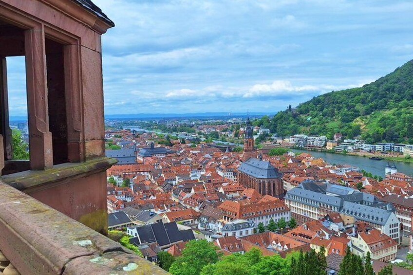 Premium tour with city and castle and Königstuhl Panorama 2