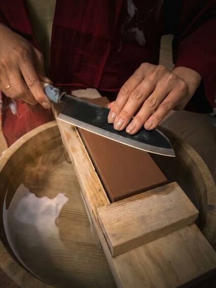 Narita: Private Knife Sharpening & Matcha – Keep the Knives 1