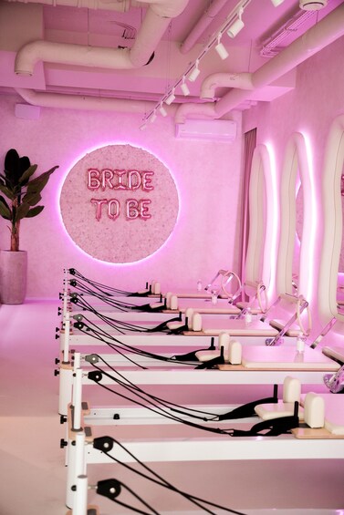 Picture 2 for Activity Gdańsk: Personalised Pilates Bachelorette Party on Reformers 2