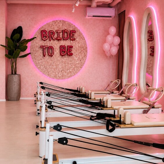 Picture 3 for Activity Gdańsk: Personalised Pilates Bachelorette Party on Reformers 3