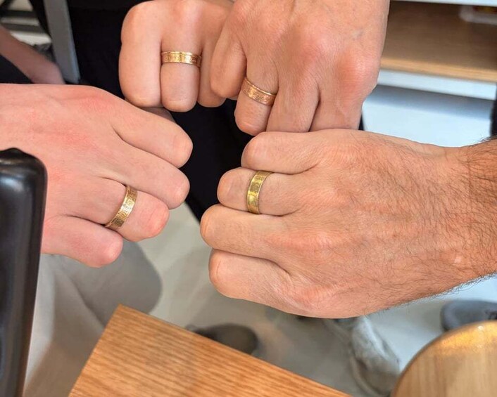 Picture 6 for Activity Osaka Coin Ring Workshop – No Extra Fees 3