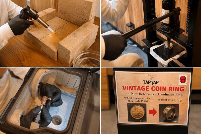 Picture 10 for Activity Osaka Coin Ring Workshop – No Extra Fees 5