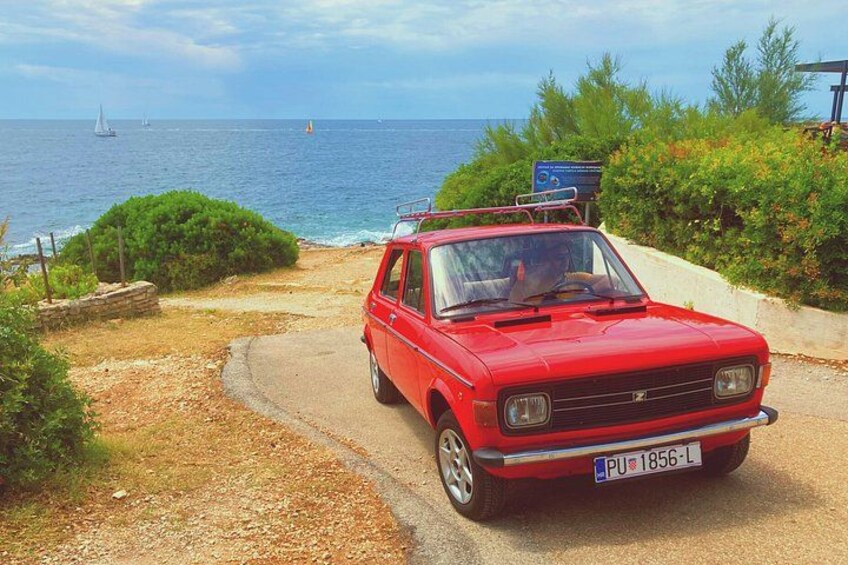 Pula Private Yugoslav History Tour in a Vintage Zastava 101 5