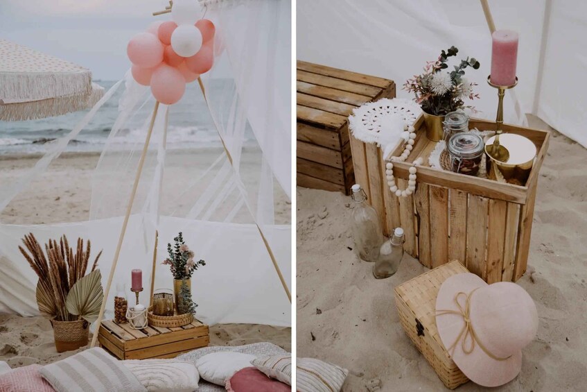 Picture 3 for Activity Sopot: Private Beach Picnic with Prosecco & Finger Food 3