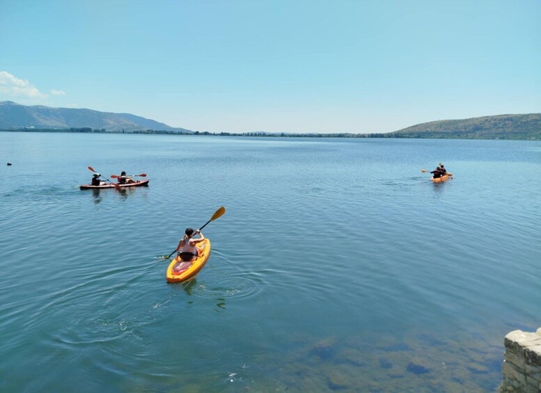 Picture 1 for Activity Kastoria: Lake Kayaking Tour with Guide 3