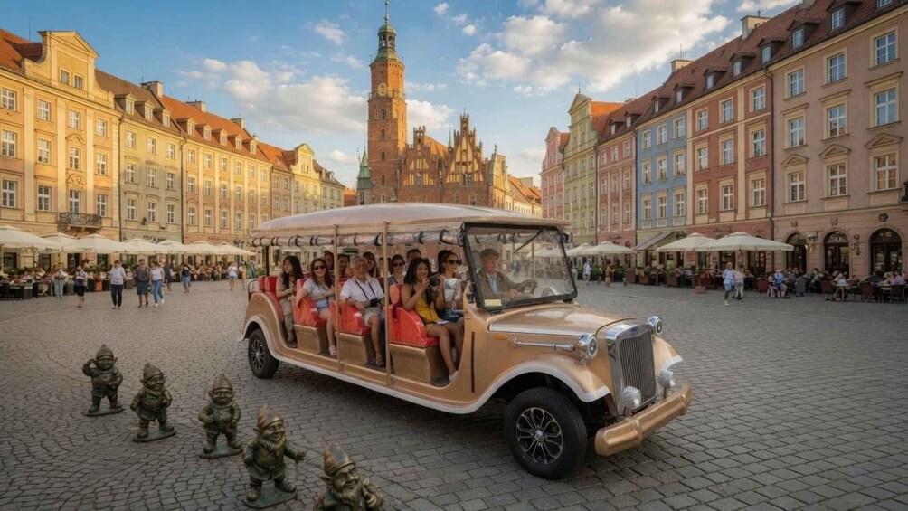 Picture 1 for Activity Wroclaw: Private City Tour in a Vintage 1930s Car 3