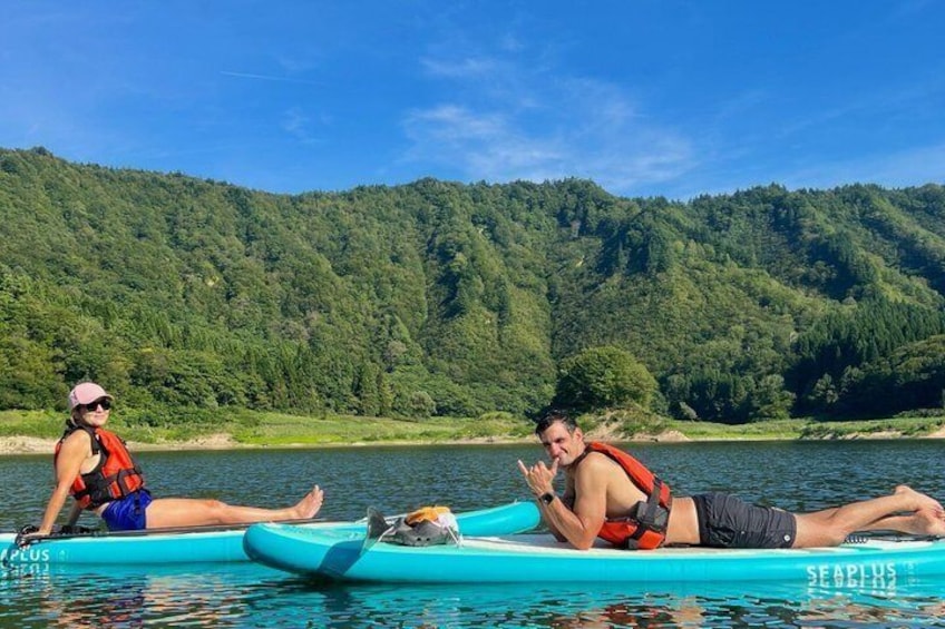 Yamagata Japan Lake Shirakawa 2 Hour Guided SUP Adventure 1
