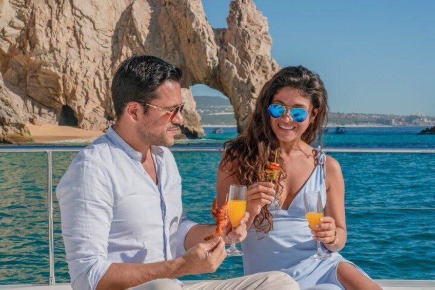 Sunset Cruise Catamaran Adventure in Cabo San Lucas and Open Bar 3