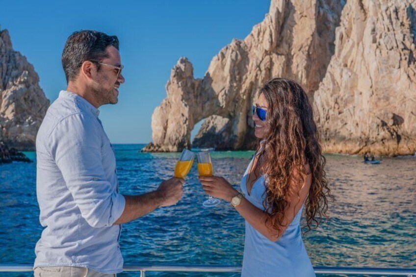 Sunset Cruise Catamaran Adventure in Cabo San Lucas and Open Bar 2