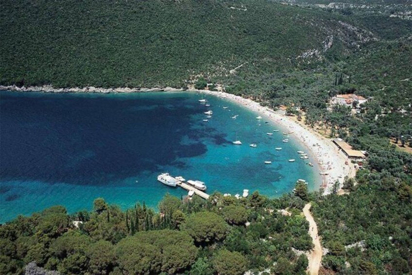 Tivat Submarine Tunnel Blue Cave Zanjice Beach Boat Tour 3
