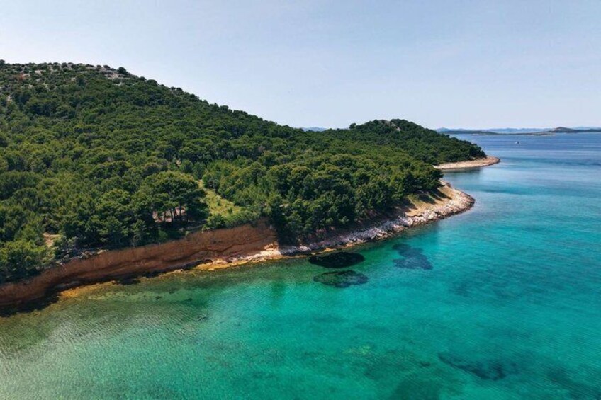 Vodice Dolphin Searching Cruise and Vrgada Island 4
