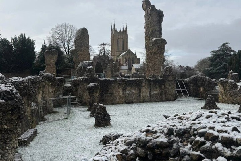 A Self-Guided Walking Tour Bury St Edmunds' Abbey Ruins 3