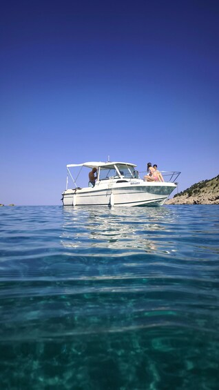Picture 2 for Activity Bar: Hidden Beaches Boat Tour with Local Wine & Meze 4