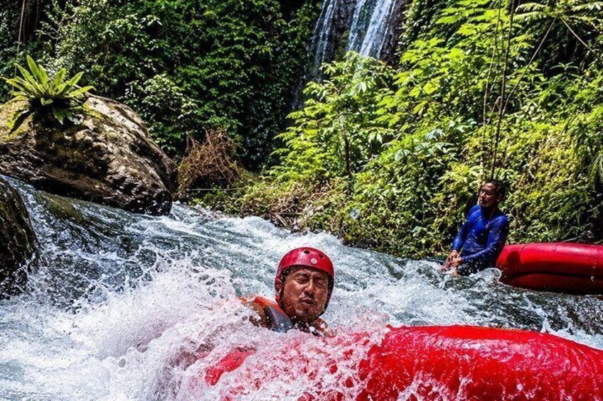 Ubud Bali River Tubing Jungle, Waterfall, River Canyon with Lunch 2