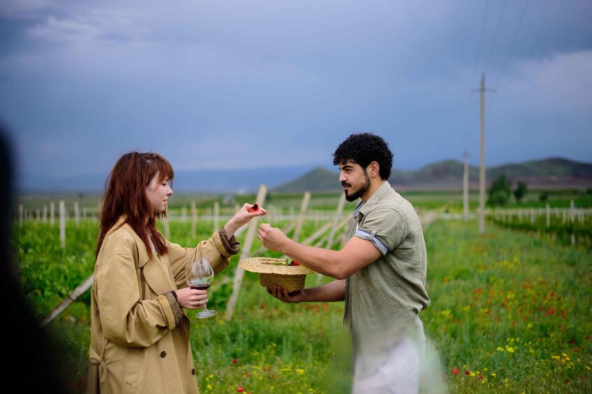 Picture 7 for Activity Armenia: Wine Tasting and Vineyard Lunch at Voskeni Winery 4