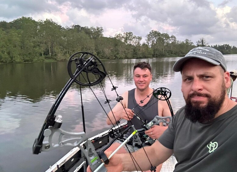 Sri Lanka Fishing tours and guided bowfishing fishing Carter 1