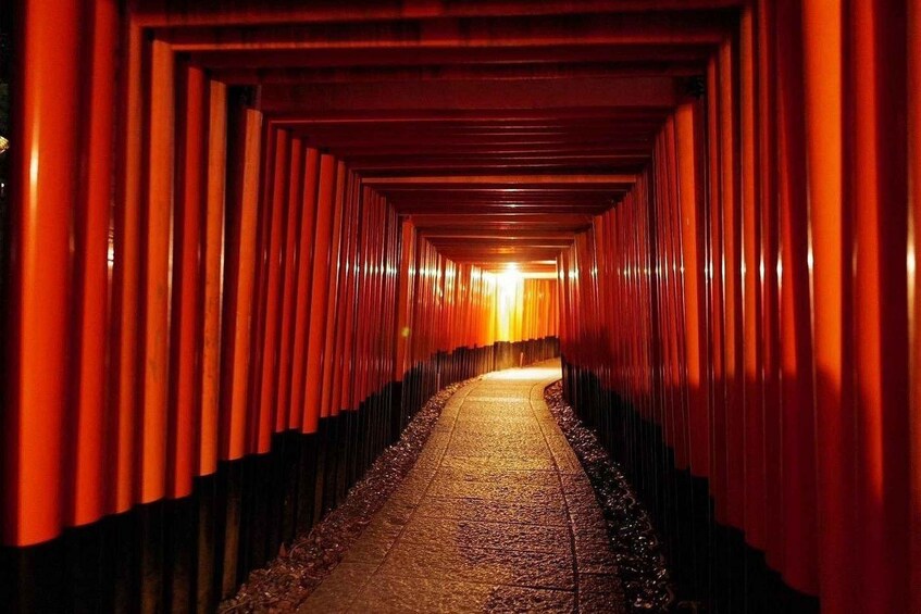 Picture 3 for Activity Kyoto: Fushimi Inari & Arashiyama Night Walking Tour 2