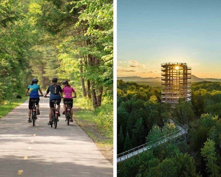 Mont-Tremblant: Bike Rental & Treetop Walk 1