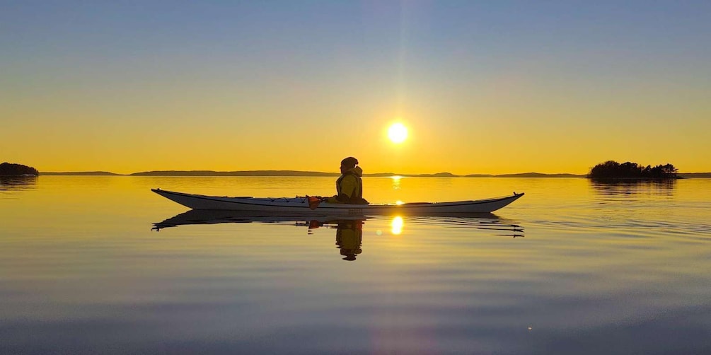 Summer Evening in a Sea Kayak, Turku Archipelago 1