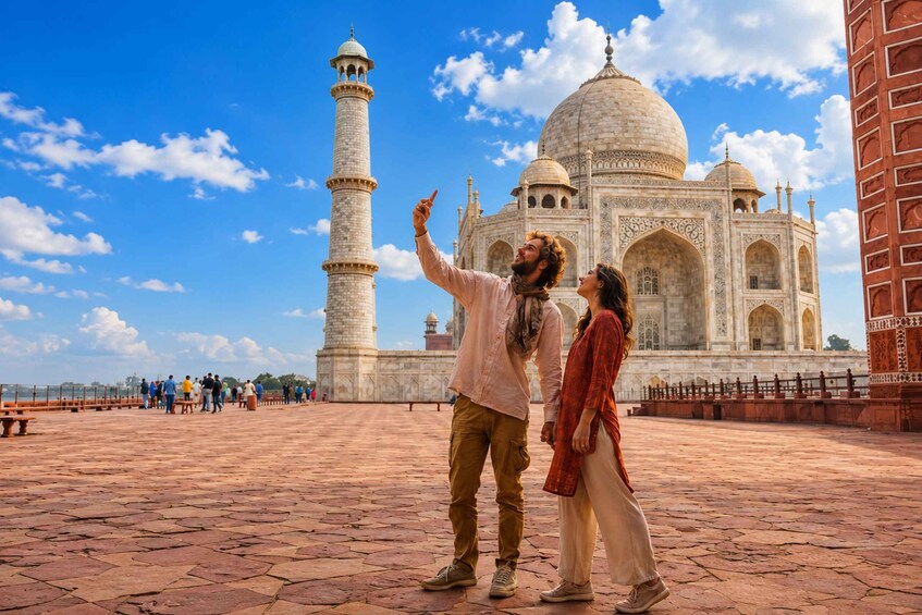 From Delhi: Private Taj Mahal & Agra Tour with 5* Lunch 2