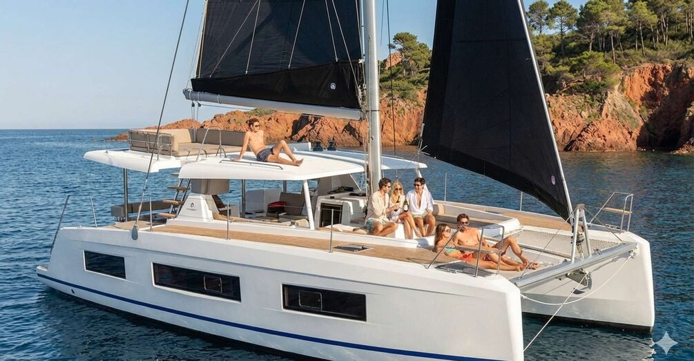 Fréjus: 3-hour catamaran excursion in the calanques of the Estérel 2