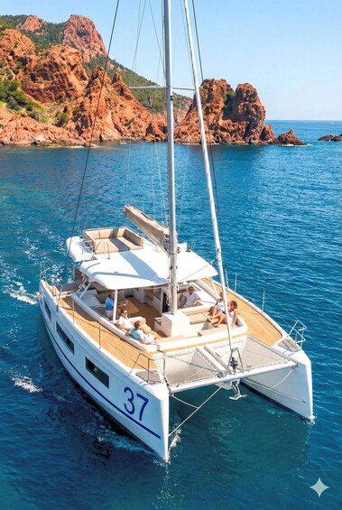 Picture 1 for Activity Fréjus: 3-hour catamaran excursion in the calanques of the Estérel 3