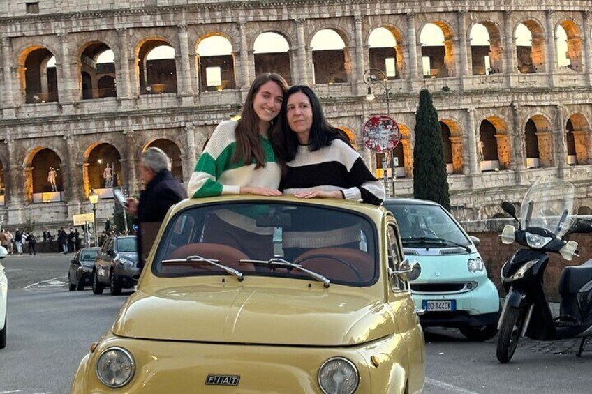 Rome Fiat 500 Vintage tour with Photoshoot 2