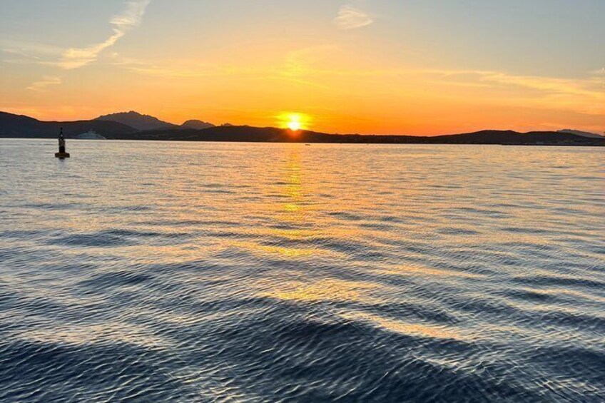 Golfo Aranci private sunset sailboat dolphins and aperitif 4