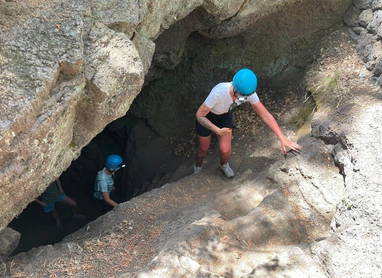 Picture 12 for Activity Mount Etna from Taormina: Easy Hike & Lava Cave small group 4