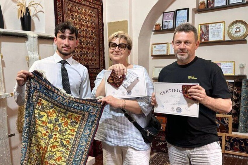 Bukhara: Immersive Old City Walk and Carpet Making Workshop 2