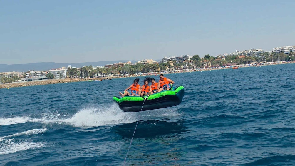 Picture 1 for Activity Salou: Private Banana boat, Crazy sofa 3