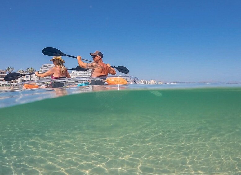Picture 7 for Activity Can Picafort: Clear Kayak Rental Adventure 5