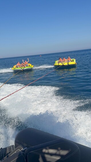 Picture 4 for Activity Santorini: Water Tubing Experience at St. George Beach 3
