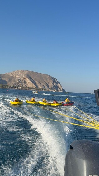 Picture 2 for Activity Santorini: Water Tubing Experience at St. George Beach 4