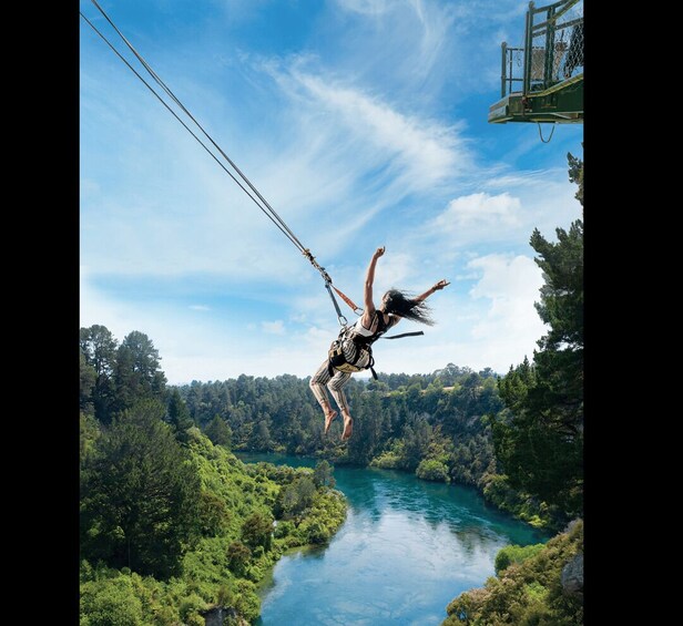 Picture 1 for Activity Taupō: AJ Hackett Taupō Swing - NZ's Only Cliff-Face Drop! 5