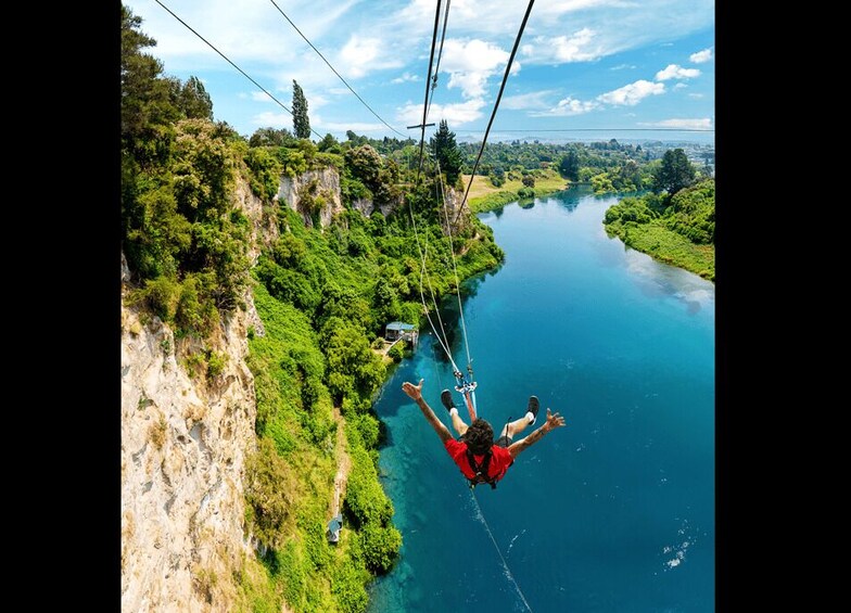 Picture 4 for Activity Taupō: AJ Hackett Taupō Swing - NZ's Only Cliff-Face Drop! 2