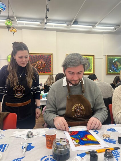 Picture 10 for Activity Marmaris: Stained Glass Painting Workshop Near the Beaches 4