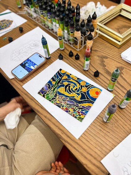 Marmaris: Stained Glass Painting Workshop Near the Beaches 1