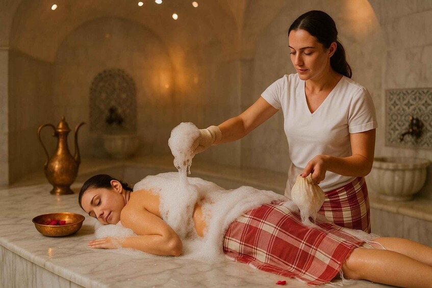 Picture 7 for Activity Alanya: Marina Turkish Bath with Sauna, Foam & Oil Massage 4