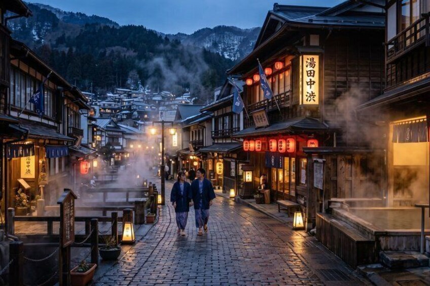 Tokyo Nagano Snow Monkeys and Onsen Full Day Private Tour 2