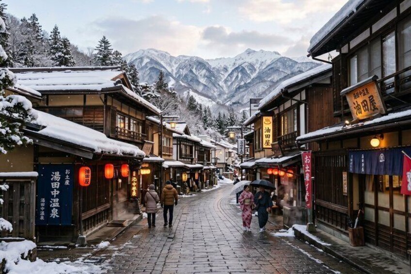 Tokyo Nagano Snow Monkeys and Onsen Full Day Private Tour 5