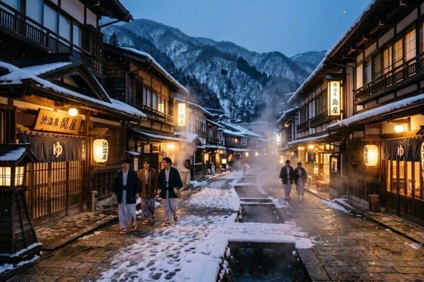 Tokyo Nagano Snow Monkeys and Onsen Full Day Private Tour 3