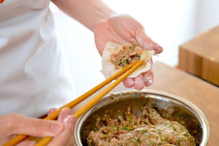 Fun Dumpling Making Class at a Local Brewery in Baltimore 1