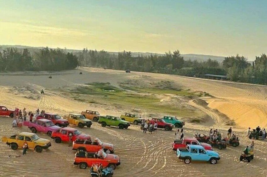 Mui Ne Sand Dunes Jeep Tour With Quad bike Experience 5
