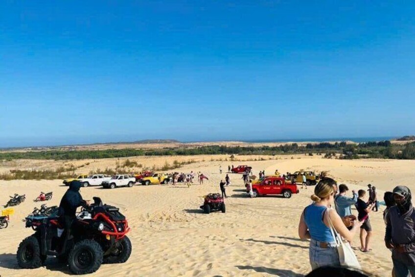 Mui Ne Sand Dunes Jeep Tour With Quad bike Experience 2