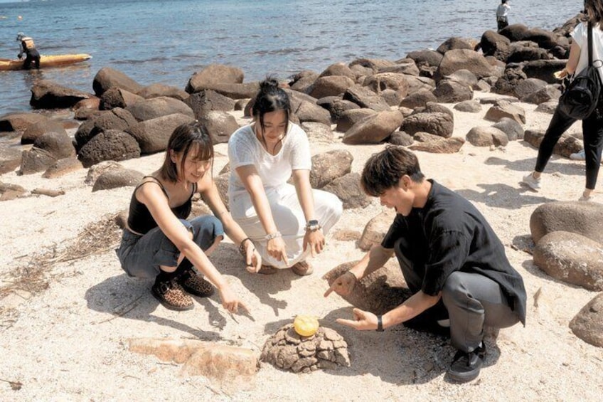 Yacht Island Hopping Tour Culture Food Tasting and Volcanic Rocks 5