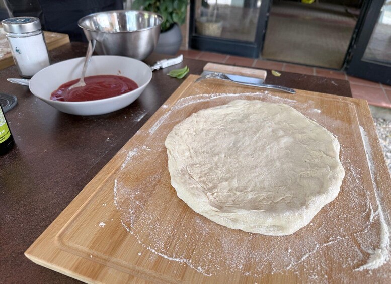 Picture 5 for Activity Chiusi: Pizza Making Class + Wine Tasting at a farm 5