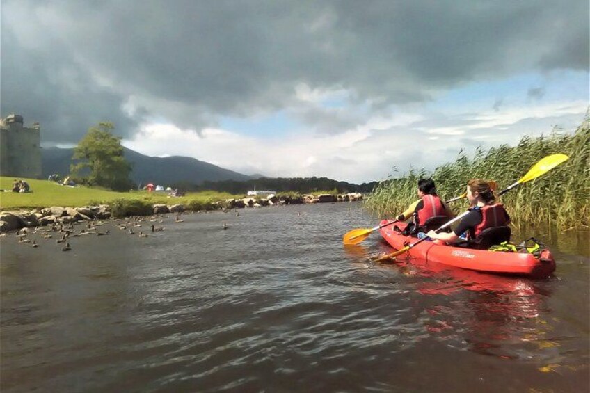 Private guided Kayaking in the Killarney Lakes from Ross Castle 1