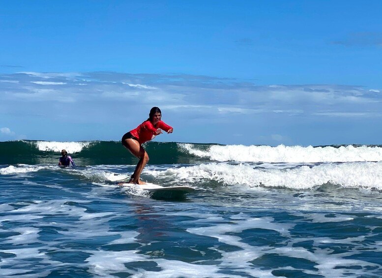 Picture 5 for Activity Cahuita: Playa Negra Surf Lesson with Fruit Snack 4
