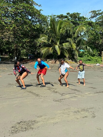 Picture 3 for Activity Cahuita: Playa Negra Surf Lesson with Fruit Snack 2